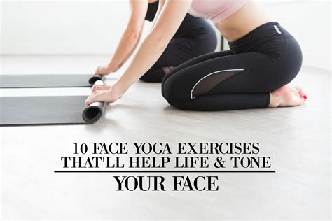 10 Face Yoga Exercises That'll Help Lift & Tone Your Face