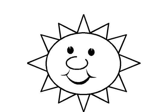 Sunny Wsunny Weather Colouring Pages - Coloring Home