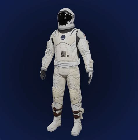 Sci Fi Space Suit Interstellar 3D game-ready | CGTrader