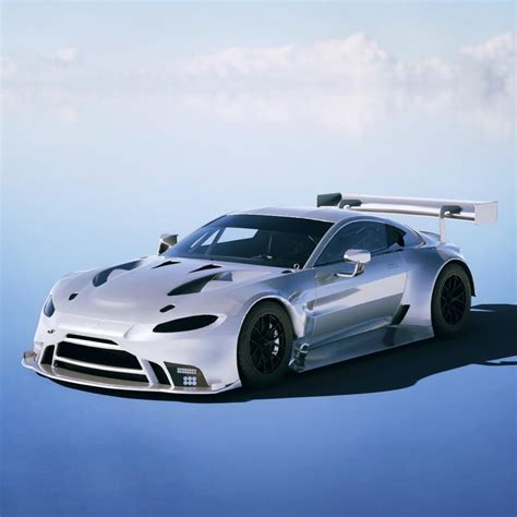 Aston Martin Vantage GT3 2019 - 3D Model by 777angels777