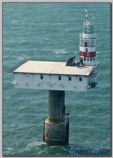 Royal Sovereign Lighthouse, Eastbourne, East Sussex. | Lighthouse ...