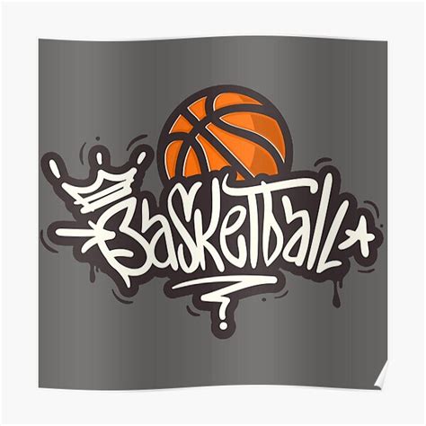 "Basketball Grafffiti Art" Poster for Sale by machmigo | Redbubble