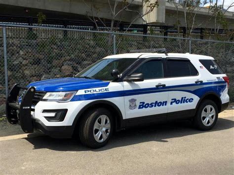 Boston 2016 Ford Interceptor Utility | Police cars, Boston police ...