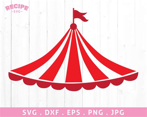 Circus Tent Svg Circus Svg Carnival Svg Birthday Circus - Etsy