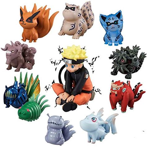 Buy Grocoto Action & Toy Figures - 11pcs/lot Naruto Uzumaki Tailed ...