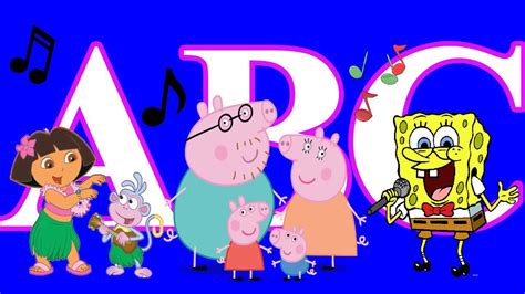 ALPHABET ABC Song with Dora Baby Spongebob - YouTube