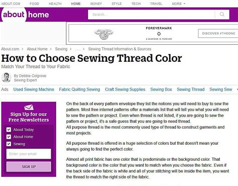 Sewing Thread Information Central