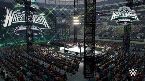 Wrestlemania 40 CONCEPT STAGE REVEAL + CM Punk ENTRANCE - YouTube