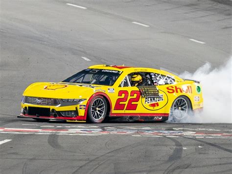 Joey Logano #22 NASCAR 2024 TP Ford Shell-Pennzoil North Wilkesboro R ...