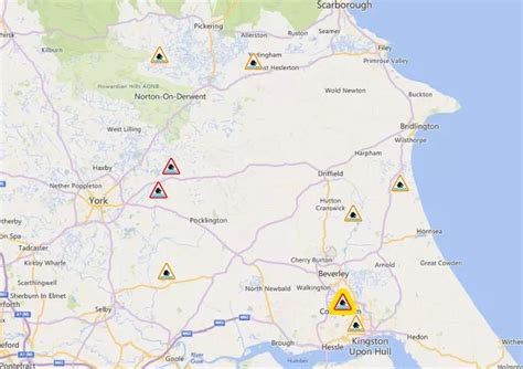 Exact Yorkshire locations most at risk of flooding as residents told ...