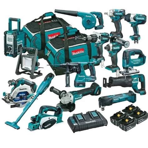 Full Set Makitas LXT1500 18-Volt LXT Lithium-Ion Cordless 15-Pieces ...