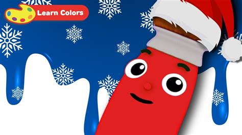 Christmas Time | Colors for Kids w Petey Paintbrush | Toddler Learning ...