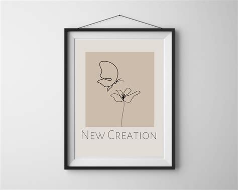 New Creation in Christ Christian Art Christian Home Decor - Etsy