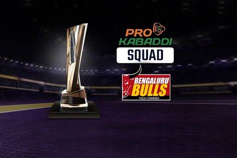 Bengaluru Bulls Squads and Schedule for PKL Season 8