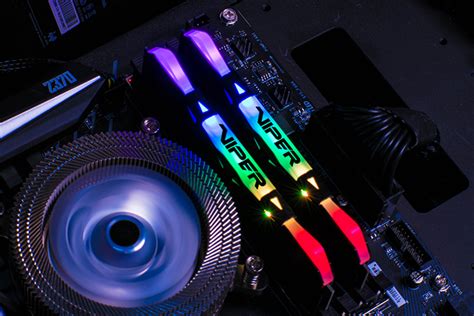 New Patriot Viper RGB Memory: Up to DDR4-4133