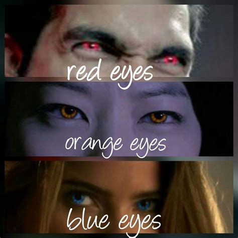 Which color eye you like the most? | Teen Wolf Amino