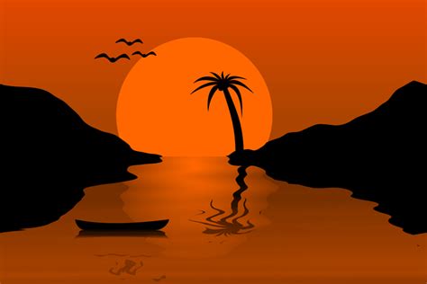 Easy To Draw Sunset Pictures : Look at links below to get more options ...