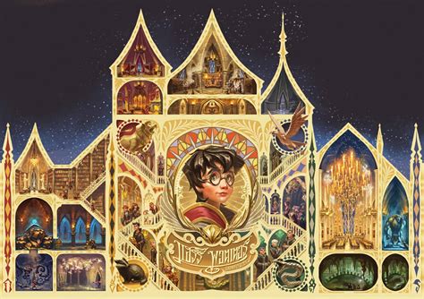 Harry Potter | Stunning new illustrated Harry Potter book covers ...