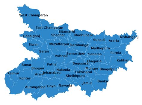 List of districts of Bihar - Wikipedia