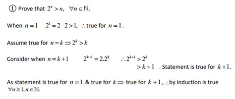 Mathematical Induction Equation Example - Tessshebaylo