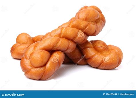 Chinese fried dough twist stock photo. Image of white - 106133434