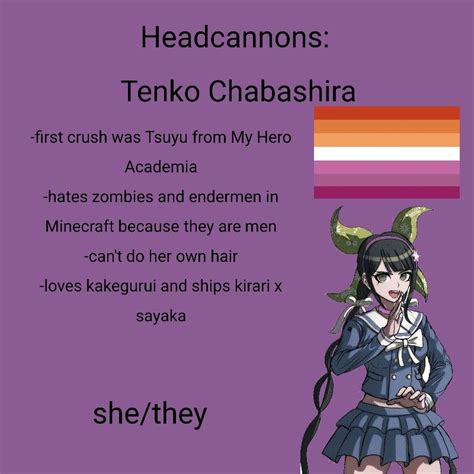 Tenko Chabashira Headcanons | Danganronpa memes, Danganronpa funny ...