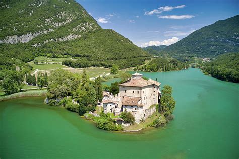 Italy, Trentino, Castle And Toblino Lake Photograph by Michele Molinari ...