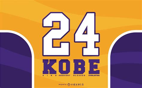 Kobe 24 Vector Download