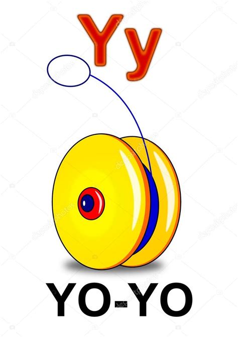 Letter Y yo-yo — Stock Photo © petr73 #8919937