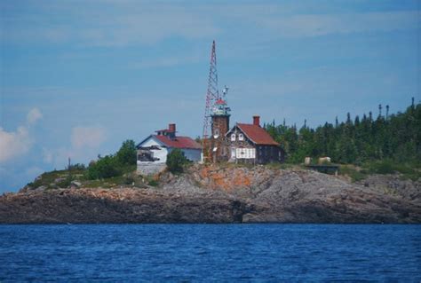 Passage Island Lighthouse - Lake Superior Circle Tour