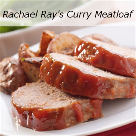 Rachael Ray: Curry Meatloaf Recipe with Ketchup & Sriracha Sauce