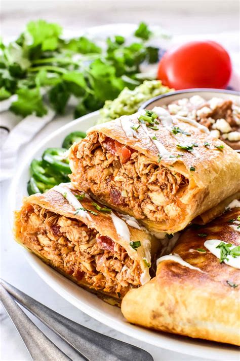 Chicken Chimichangas – Lemon Tree Dwelling