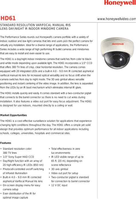 Honeywell Home Security System User Manual | Review Home Co