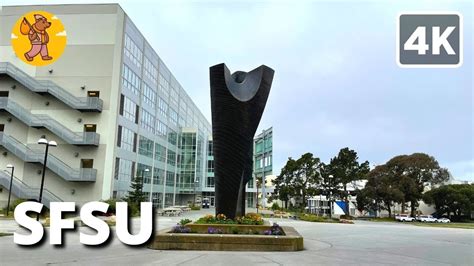 SFSU Campus Walking Tour 4K 3-D Audio | San Francisco State University ...