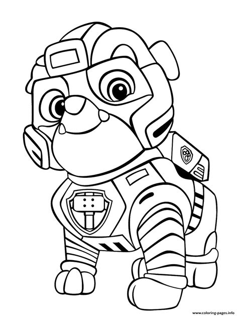 Paw Patrol Mighty Pups Coloring Pages Printable - Printable Word Searches