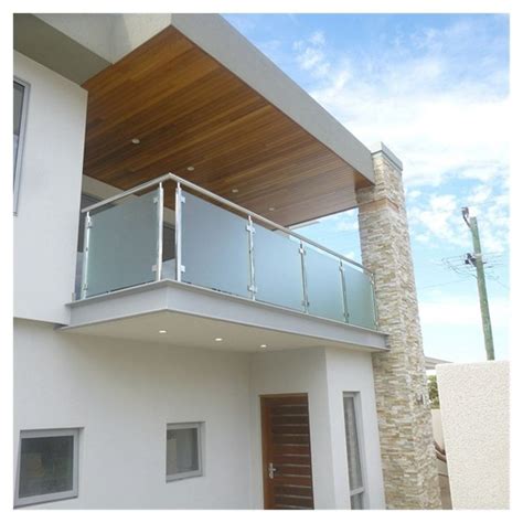 Stainless Steel 10mm Balcony Glass Railing, For Home at Rs 1200/feet in ...