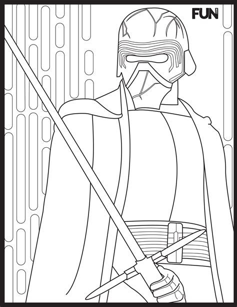 Star Wars Coloring Pages Leia