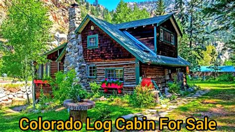 Colorado Waterfront Log Cabin For Sale | Log Cabins For Sale In ...