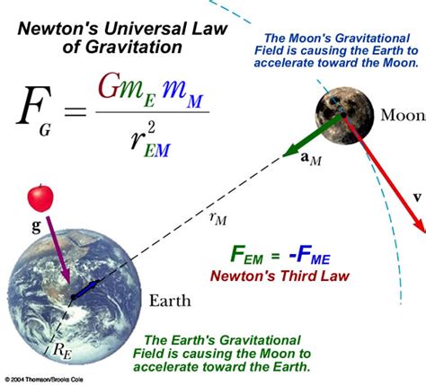 Isaac Newton Gravity Formula