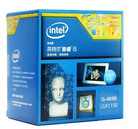 Intel I5 4690 Quad core CPU 3.5GHz LGA1150 6M Cache 22nm 84W i5 4690 ...