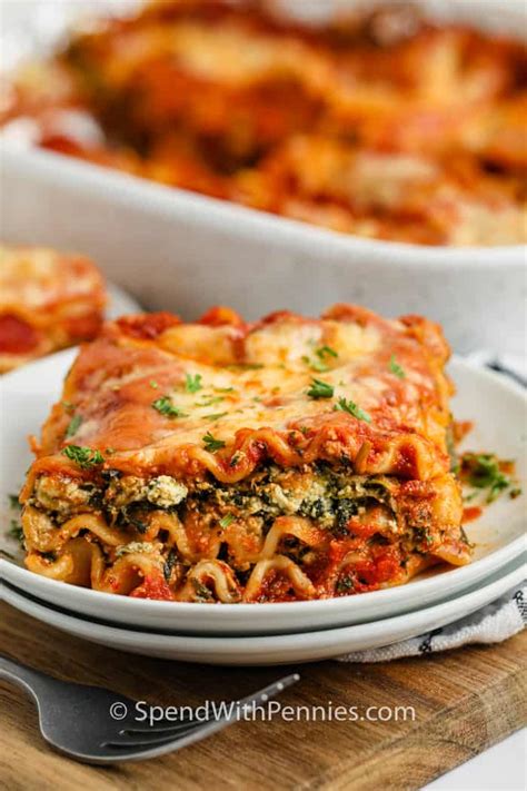 Lasagna Recipe With Cottage Cheese Spinach | Deporecipe.co