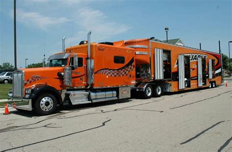 Pin by JT Williams on Race Haulers, RV's and Car Transporters | Big rig ...