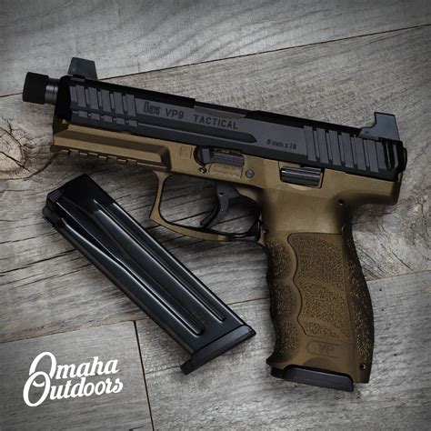 HK VP9 Tactical LE Spartan Bronze 17 Round Pistol - Omaha Outdoors