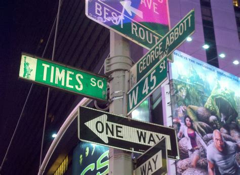 follow the yellow brick road | City sign, Street signs, New york street