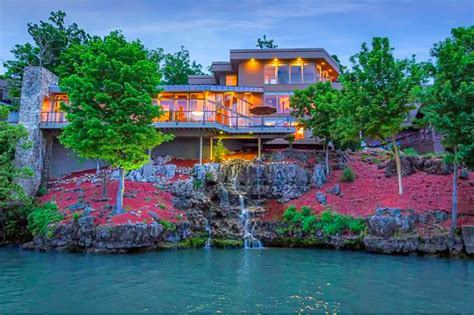 Luxurious Glass Mansion overlooking Lake of the Ozarks | Osage Beach ...