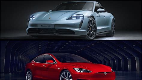 Porsche Taycan vs. Tesla Model S