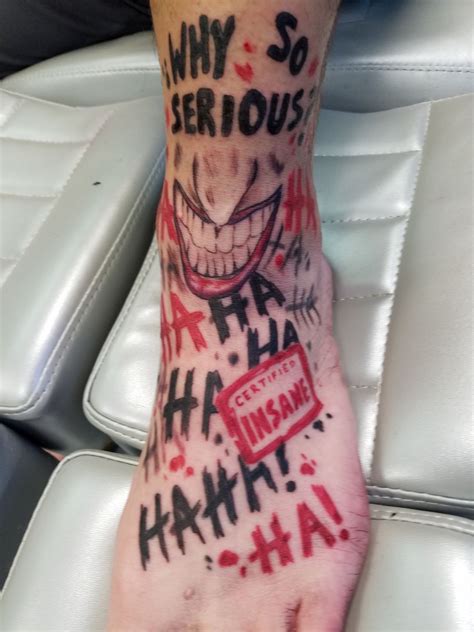 brianunderwood:joker-footankle-tattoo-joker-ankletattoo-intenze ...