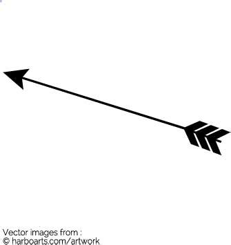 Arrow Silhouette at GetDrawings | Free download