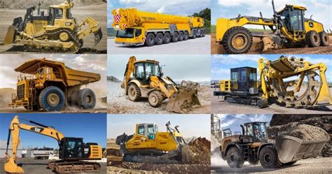 Construction Equipment Names