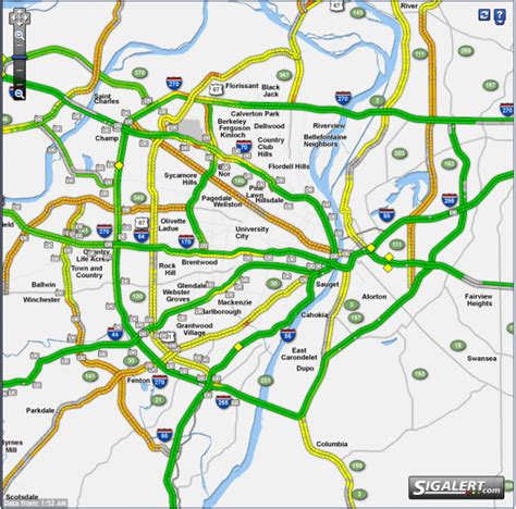 Missouri Department Of Transportation Traffic Count Map - Transport ...